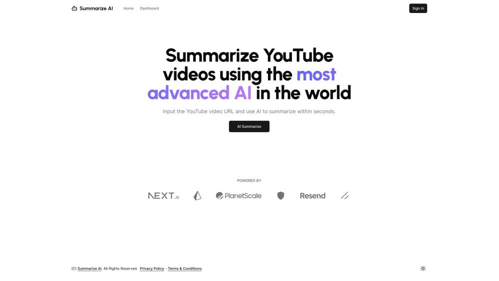 image for Summarize AI