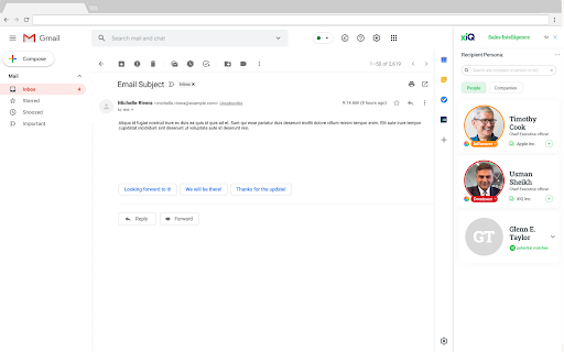 image for xiQ - Gmail Extension