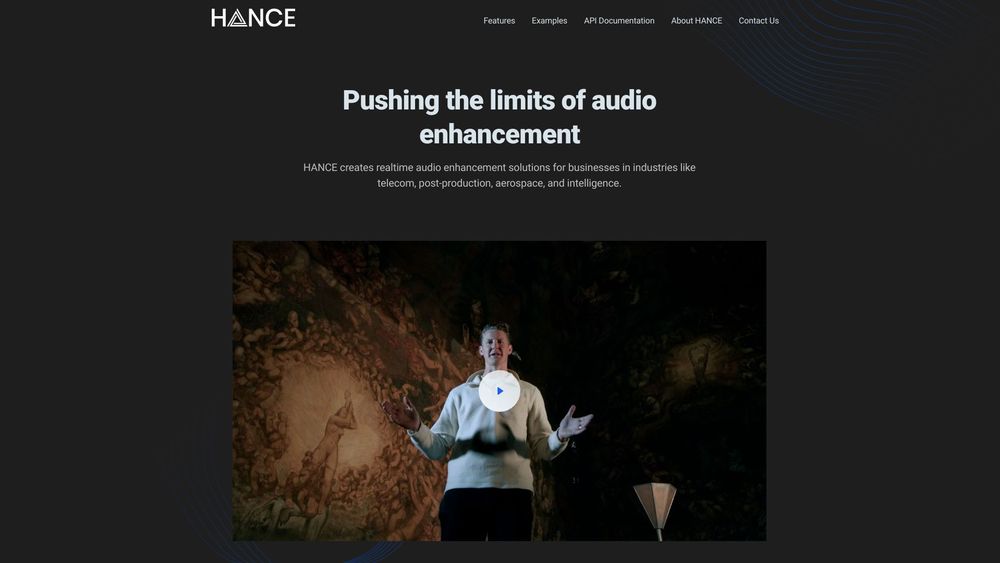 image for Hance - AI Audio Enhancement