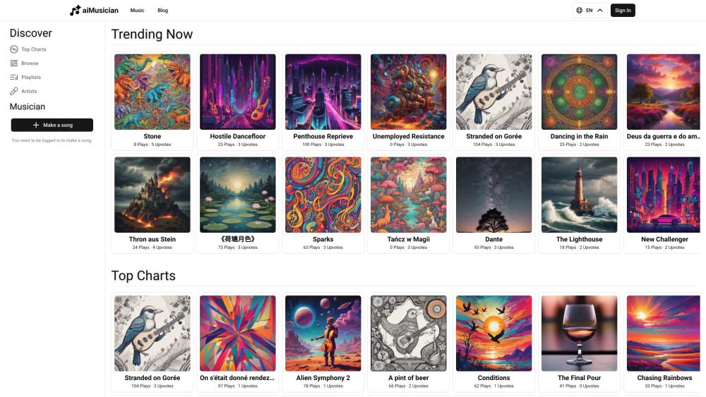 image for Ai Musician - AI Music Generator