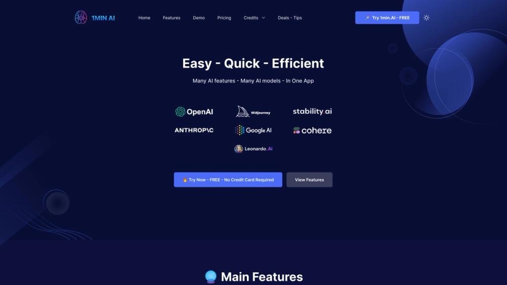 image for 1min.AI