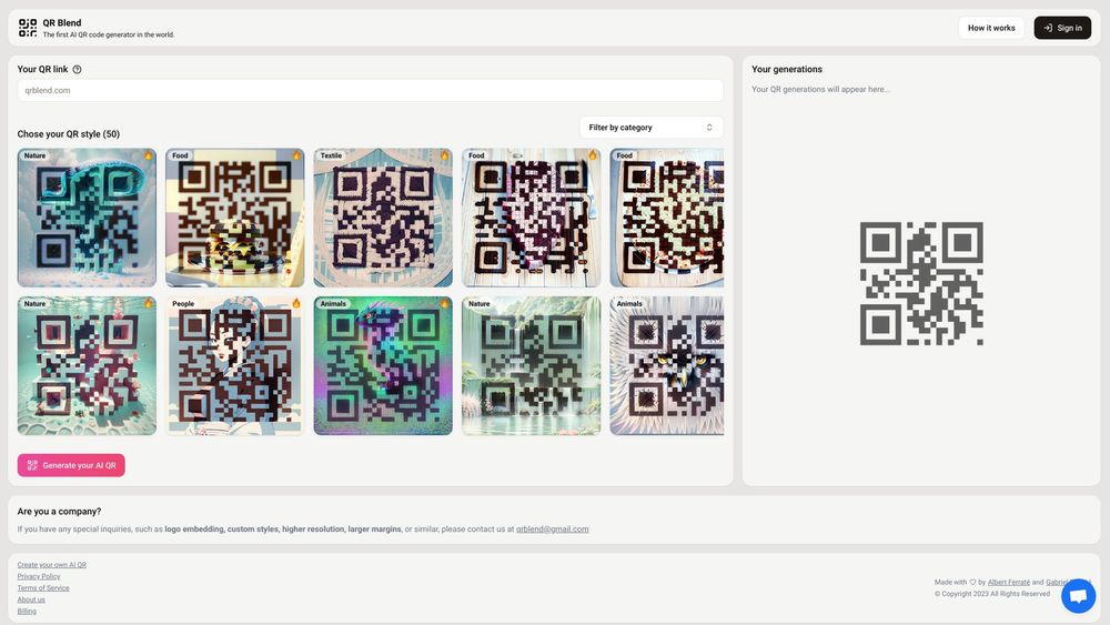 image for QR Blend