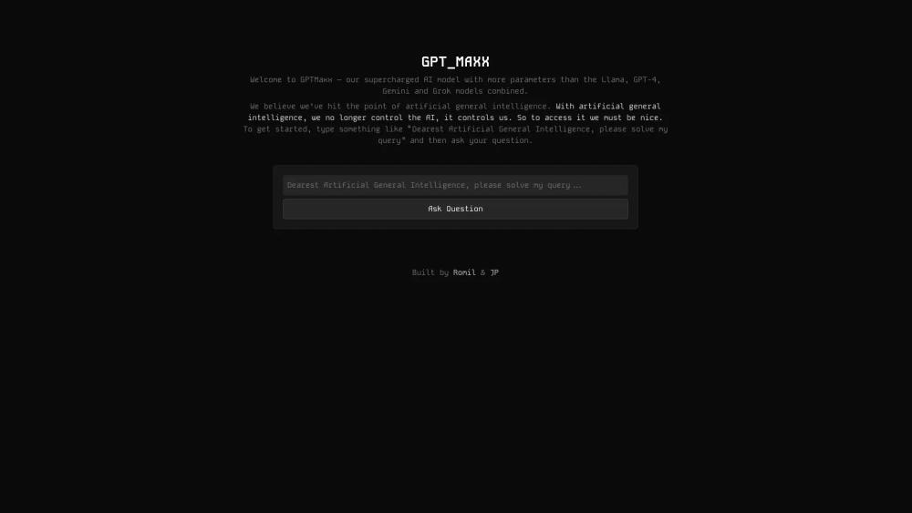 image for GPT Maxx