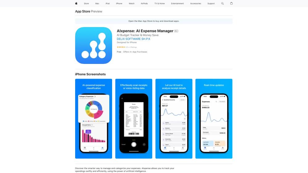 image for AIxpense: AI Expense Manager