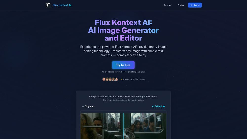 image for Flux Kontext AI