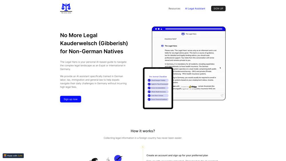 image for The Legal Hans