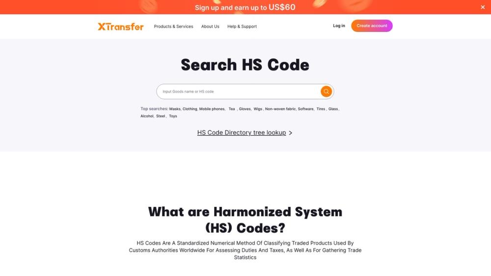 image for HS Code Search