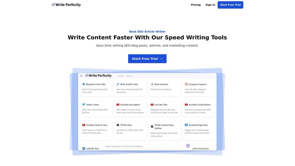 image for Write Perfectly