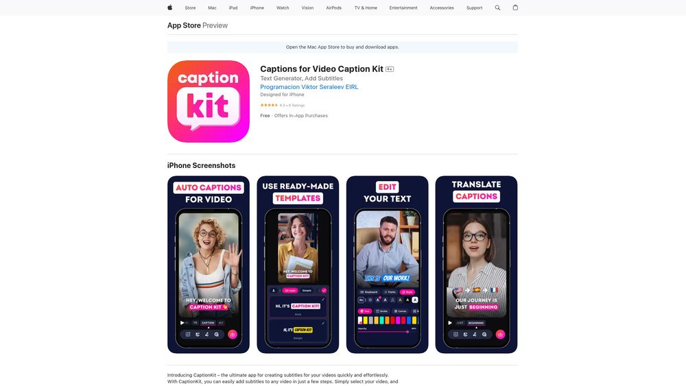 image for CaptionKit