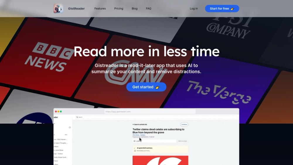image for GistReader