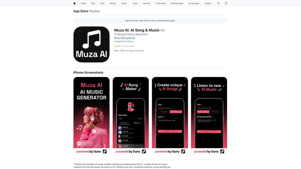 image for Muza AI: AI Song & Music