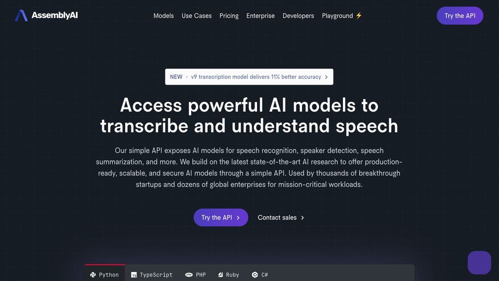 image for AssemblyAI
