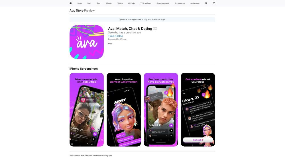 image for AVA - AI-powered dating