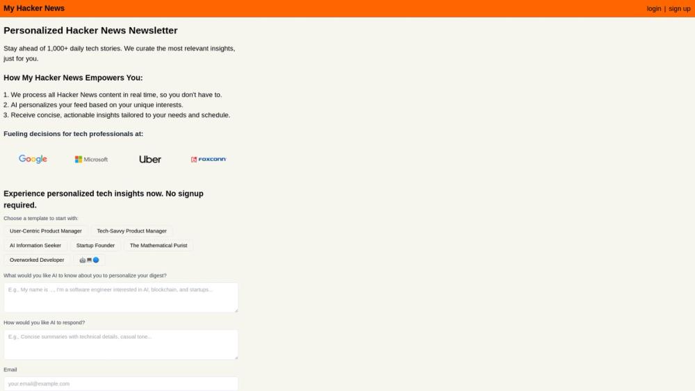image for My Hacker News