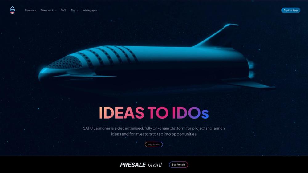 image for SAFU Launcher - IDEAS TO IDOs