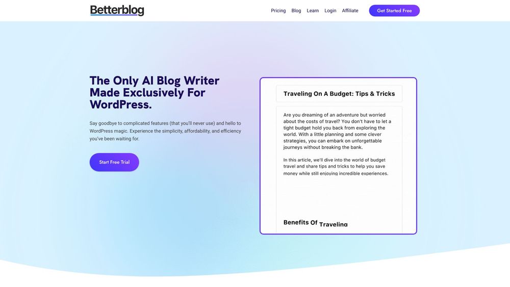 image for BetterBlog.ai