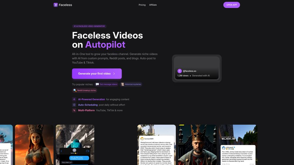 image for Faceless.so