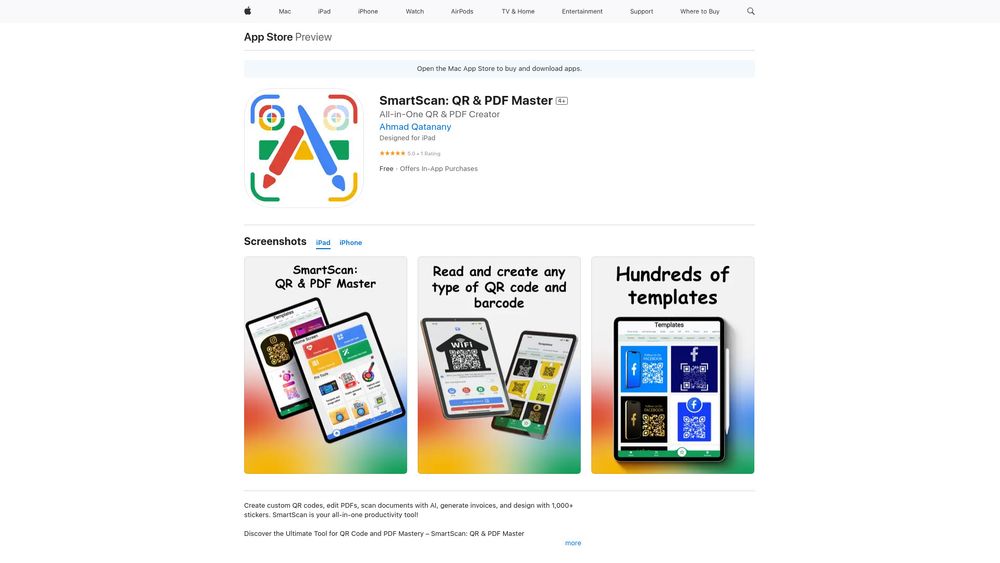 image for SmartScan: QR & PDF Master