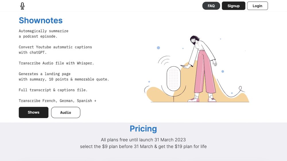 image for Shownotes
