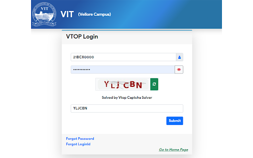 image for Vtop Captcha Solver