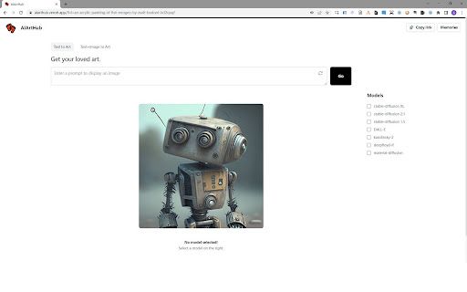 image for AIArtHub & DALLE & StableDiffusion Sidebar