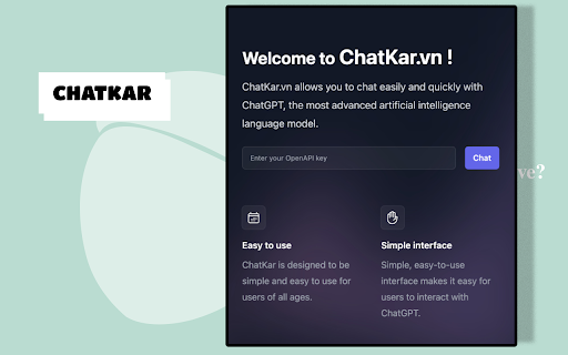image for ChatKar - Conversations with ChatGPT