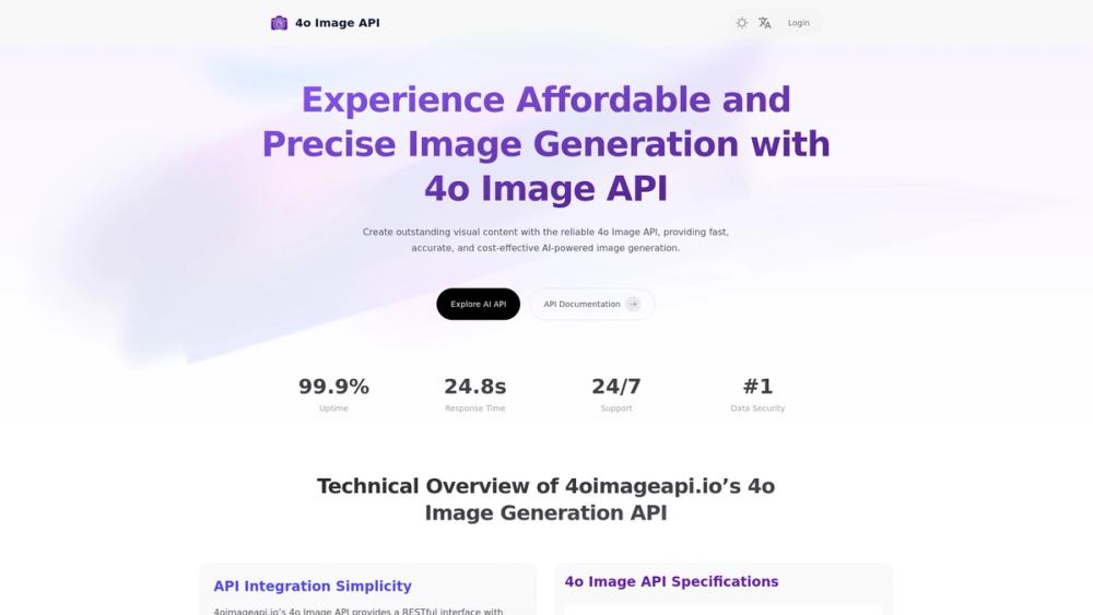 image for 4oImageAPI.io:  Affordable and Reliable 4o Image API(The latest released)