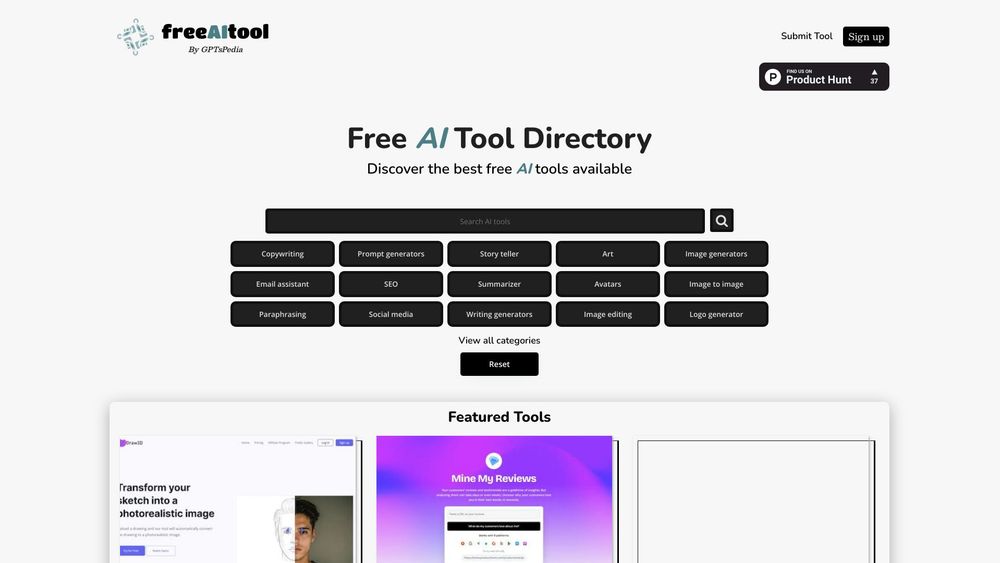 image for freeAItool