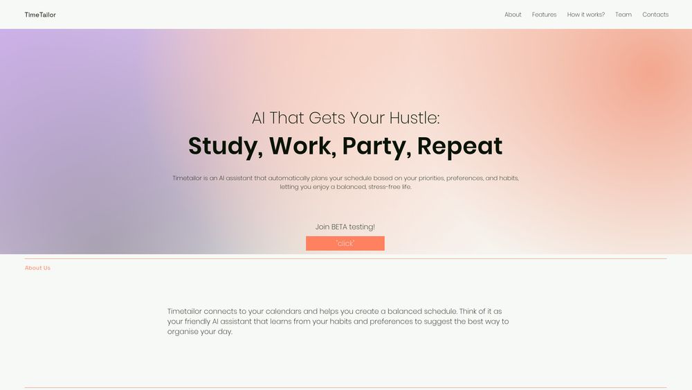 image for TimeTailor