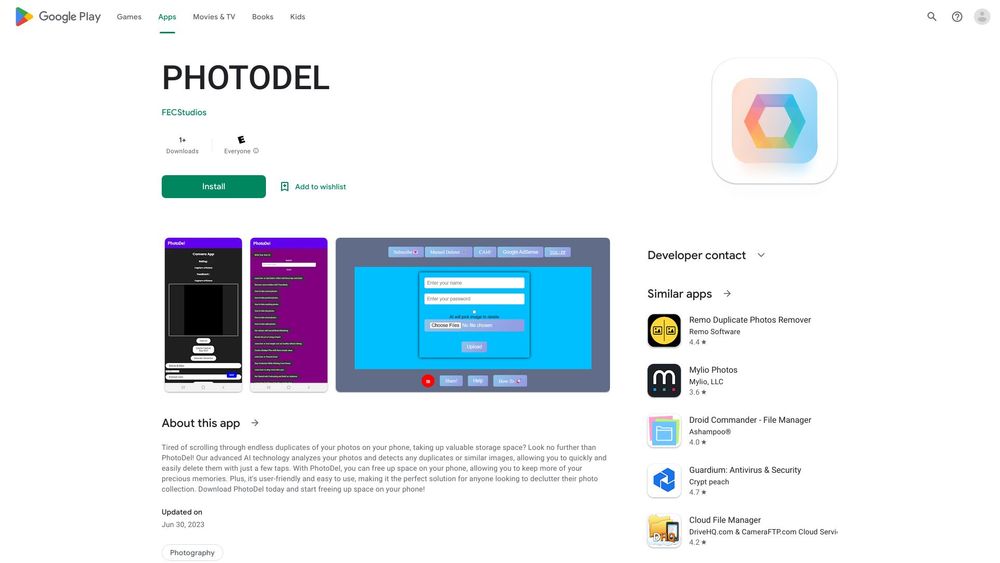 image for PhotoDel