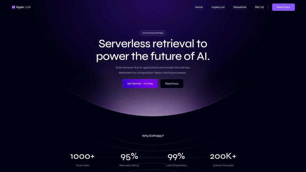 image for HyperHRT - Instant serverless finetuning