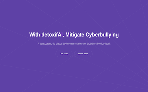image for detoxifAI Toxic Comment Blocker