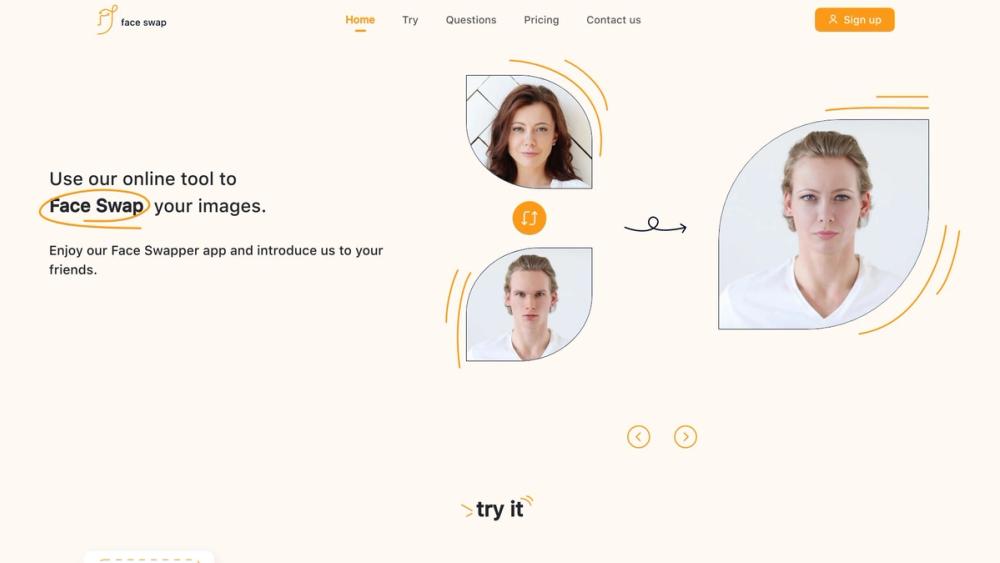 image for face swapper online
