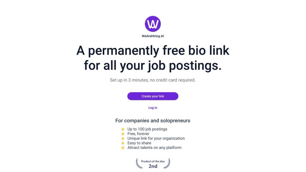 image for WeAreHiring.AI