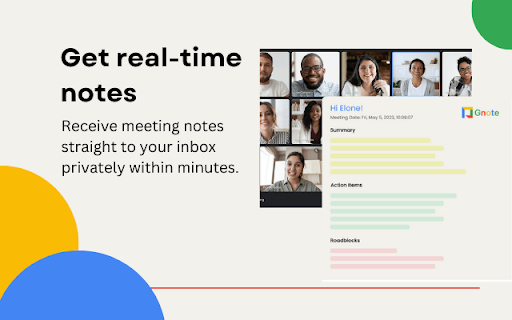 image for G-note: Note taking App