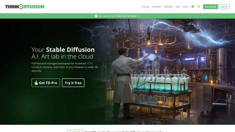 image for ThinkDiffusion
