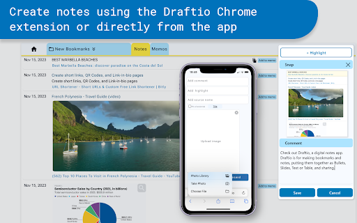 image for Draftio Chrome Extension