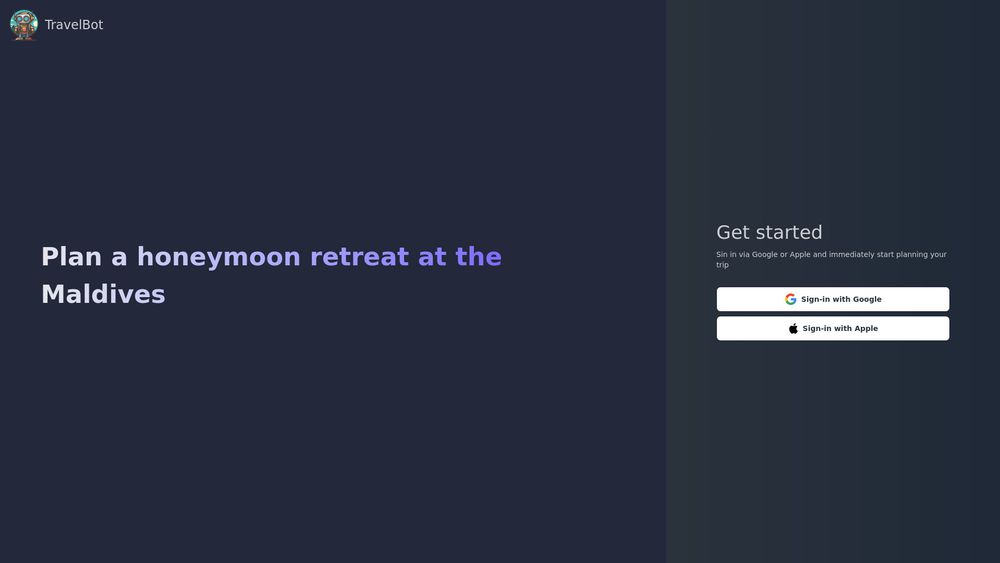 image for TravelBot AI Travel Assistant