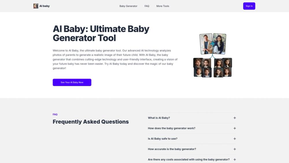 image for AI baby