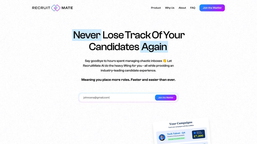 image for RecruitMate AI