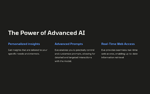 image for Eve AI: Extract, Analyze, Transform [EAT] data framework