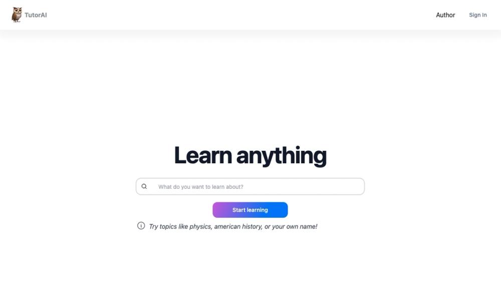 image for TutorAI