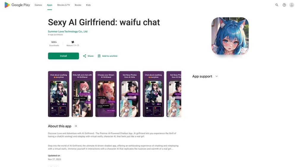 image for AI Girlfriend: waifu chat& roleplay