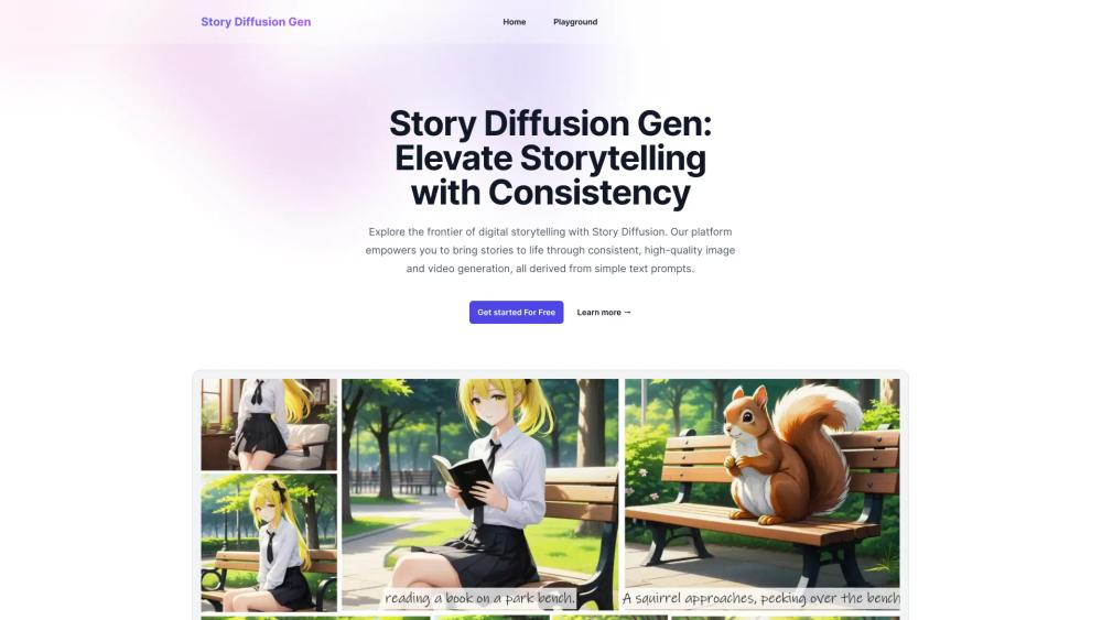 image for Story Diffusion Gen | Story Character