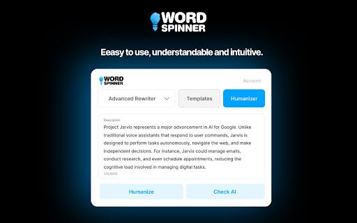 image for Word Spinner - The Best AI Humanizer, Rewriter & Copywriter