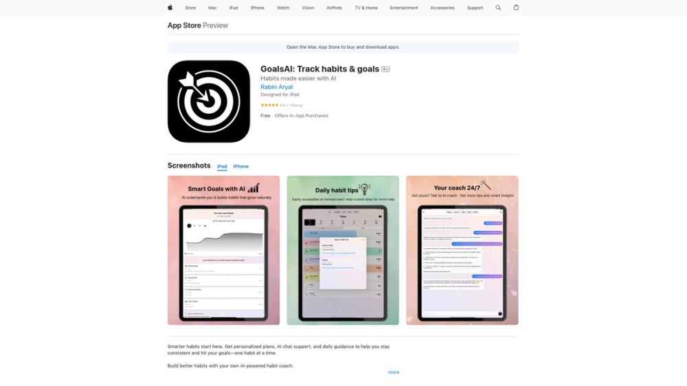 image for GoalsAI- Personalized plans with AI