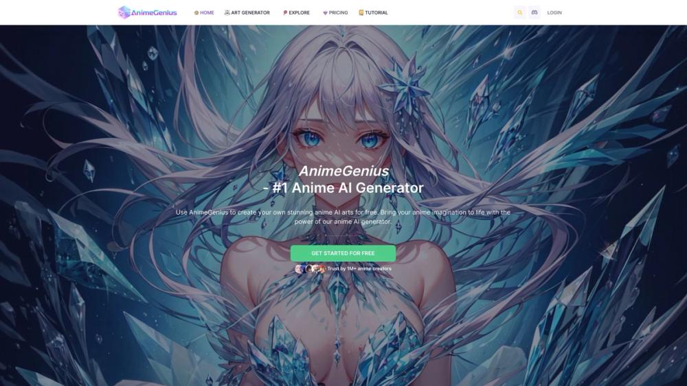 image for AnimeGenius - Anime AI Generator