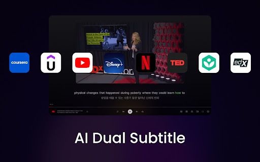 image for AI Subtitles & Immersive Translate - Trancy