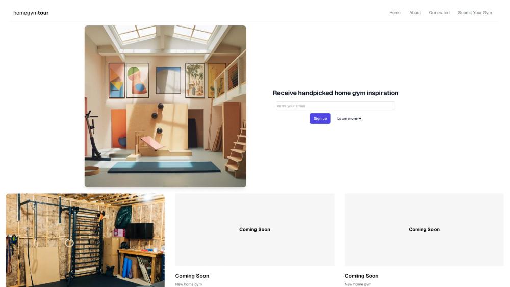 image for Home Gym Tour (Beta)