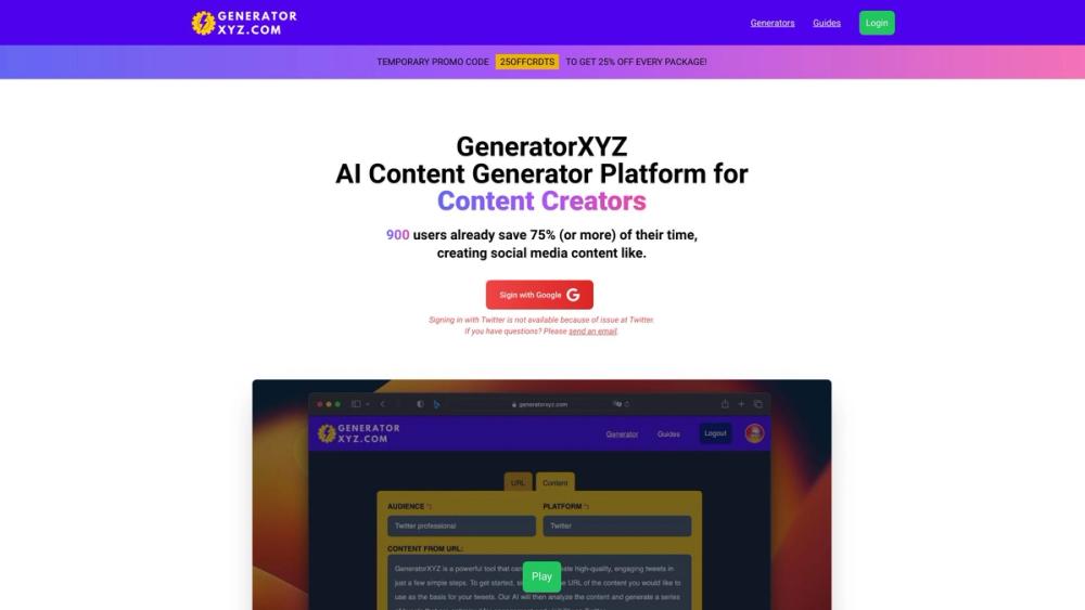 image for GeneratorXYZ.com